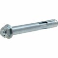 Hillman Sleeve Anchor, 1/2" Dia., 4" L, Zinc Plated 370808